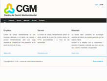 Tablet Screenshot of ecocgm.com